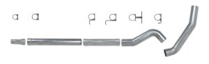 Ford F350 Performance Exhaust - Diamond Eye Performance - Cat Back, Single Exit - `03-`07